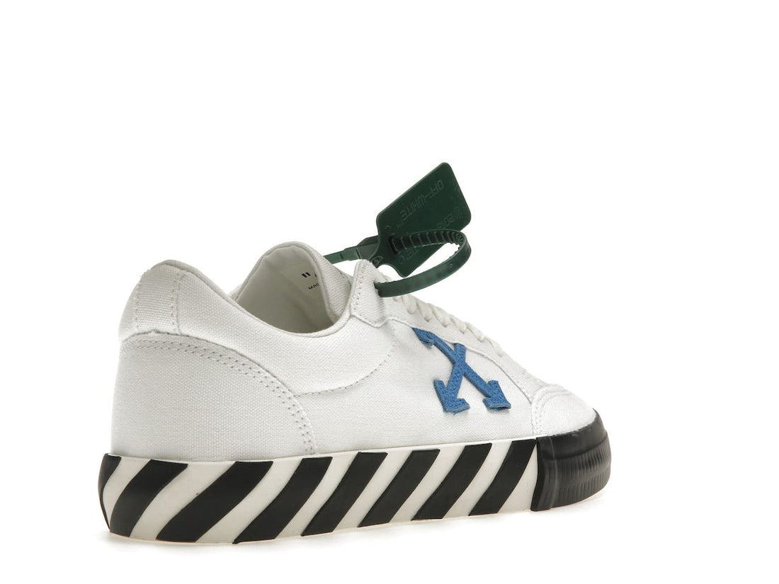 OFF-WHITE Low Vulcanized Canvas White Blue