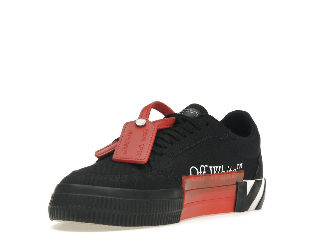 OFF-WHITE Vulcanized Low
Canvas Black White