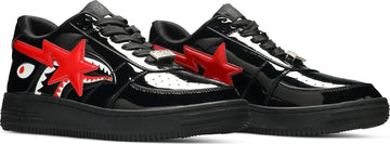 Bapesta Low M2 'Shark Face - Black