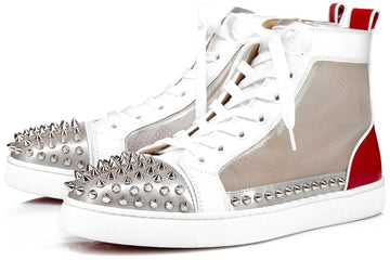 Christian Louboutin Sosoxy Spikes Pvc
White